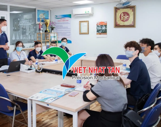 Việt Nhật Tân – chuyên gia cơ khí chính xác, gia công theo bản vẽ, tư vấn giải pháp tối ưu, chất lượng vượt mong đợi, giao hàng đúng hẹn.