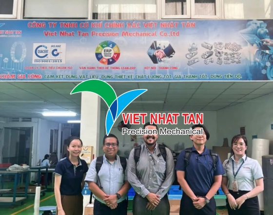 Việt Nhật Tân – Nhà Máy Gia Công Cơ Khí Chính Xác Chuẩn 5S, Sẵn Sàng Đón Khách Quốc Tế