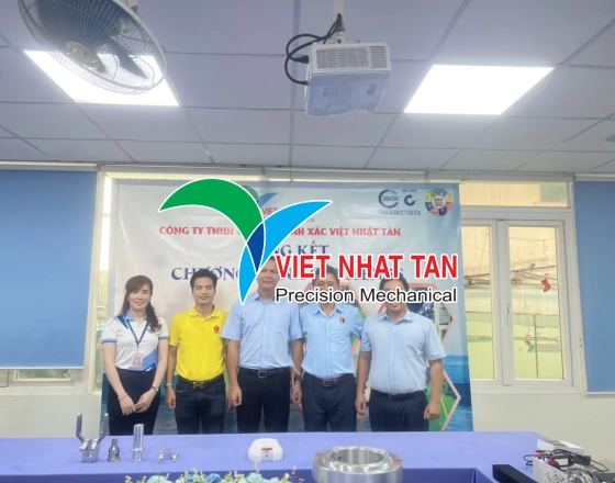 CÔNG TY TNHH CƠ KHÍ CHÍNH XÁC VIỆT NHẬT TÂN THAM GIA CHƯƠNG TRÌNH CẢI TIẾN HIỆN TRƯỜNG SẢN XUẤT, MÔI TRƯỜNG LÀM VIỆC